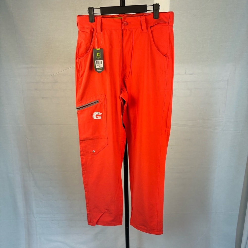 NWT Gator Waders Brklne Series Red Performance Pants S